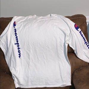 Large champion long sleeve